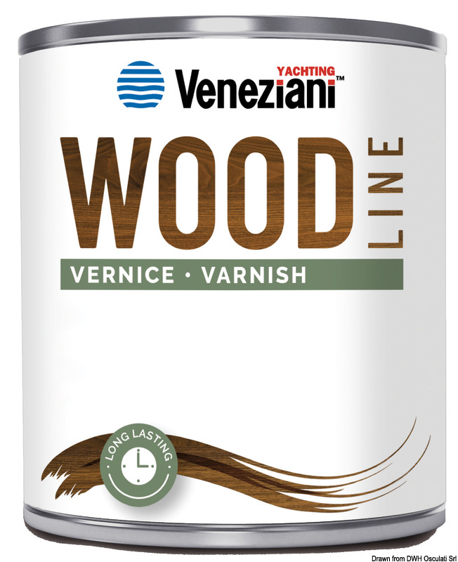 VENEZIANI Wood Line monokomponentná farba, lesklá 0,75 l  VENEZIANI Wood Line monocomponent paint, glossy 0.75 l Variant: VENEZIANI Resin 3+ Wood…