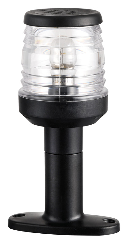 OSCULATI Classic 360° stožiarové svetlo čierna základňa  Classic 360° mast head light black base Variant: Klasická 360° horná svetelná základňa, biela