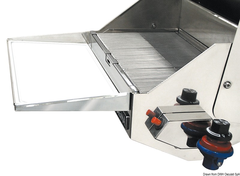 MAGMA EUROPE Odnímateľný podnos na grilovanie  Removable tray for barbecue