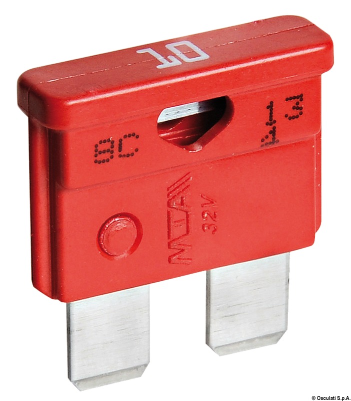 OSCULATI Čepeľová poistka 5 A  Blade fuse 5 A Variant: Plochá poistka 10 A