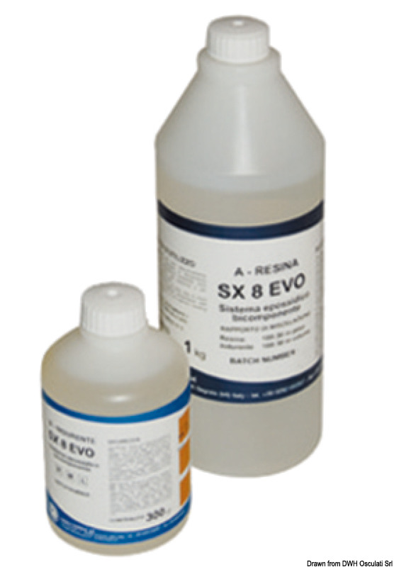 OSCULATI Epoxidová živica 1 kg rapid  Epoxy resin 1 kg rapid Variant: Epoxidová živica, stredná 1 kg
