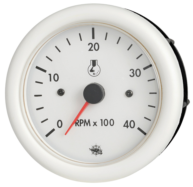 OSCULATI Guardian počítadlo otáčok diesel čierna 12 V  Guardian RPM counter diesel black 12 V Variant: Guardian otáčkomer 2/4 zdvihu biely 12 V