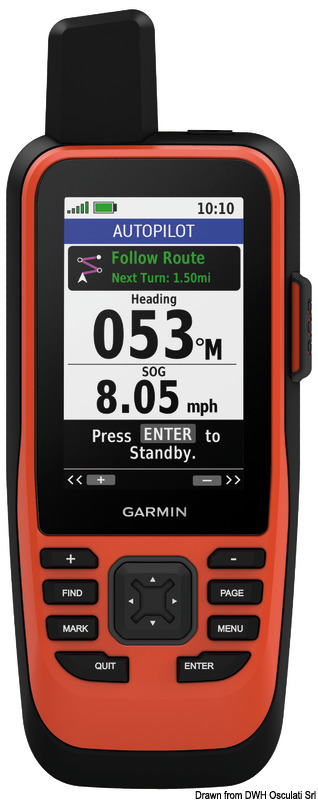Prenosný GPSMAP 86i od spoločnosti GARMIN  GARMIN portable GPSMAP 86i