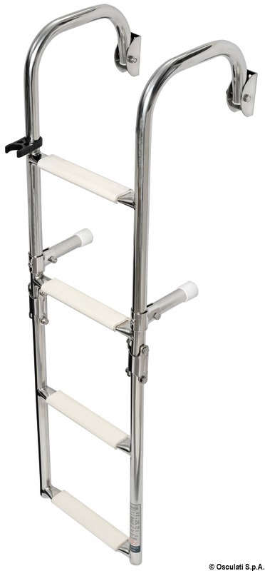 OSCULATI Skladacie ramená na upevnenie oblúka rebríka 3 kroky  Foldable ladder arch mounting arms 3 steps Variant: Sklápacie prvky zavesenia rebríka,…