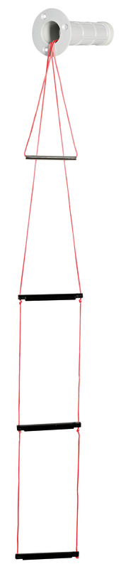 OSCULATI 3-stupňový núdzový rebrík s prednými skrutkami  3-step emergency ladder w/ front screws Variant: Zaisťovací krúžok pre záchranný rebrík…