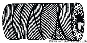 OSCULATI Polyesterová priadza f. šitie plachiet 30 m návin  Polyester yarn f. sail-sewing 30m-reel
