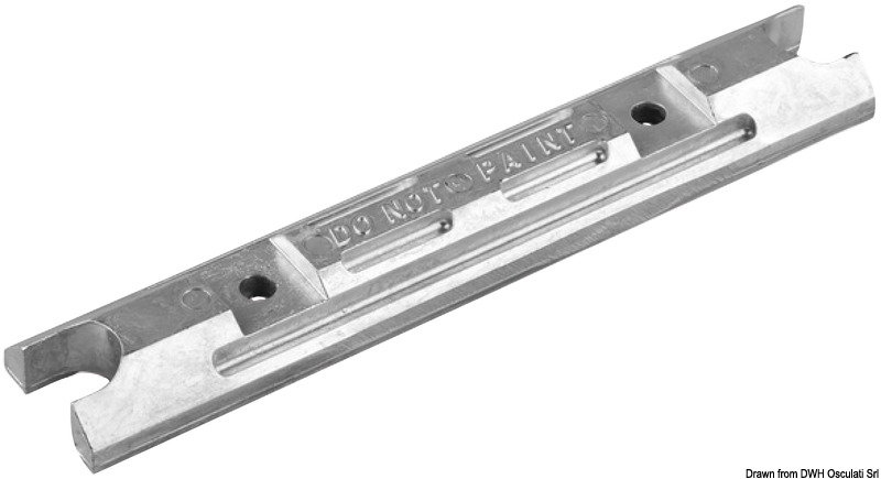 TECNOSEAL Zinková anóda pre Yamaha a Mariner  Zinc rod anode for Yamaha und Mariner Variant: Anóda zo zinkovej tyče pre značky Yamaha a Mariner