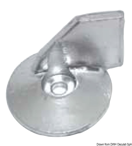 TECNOSEAL Fin anóda 25/50 HP  Fin anode 25/50 HP Variant: Finnanode 25/50 PS