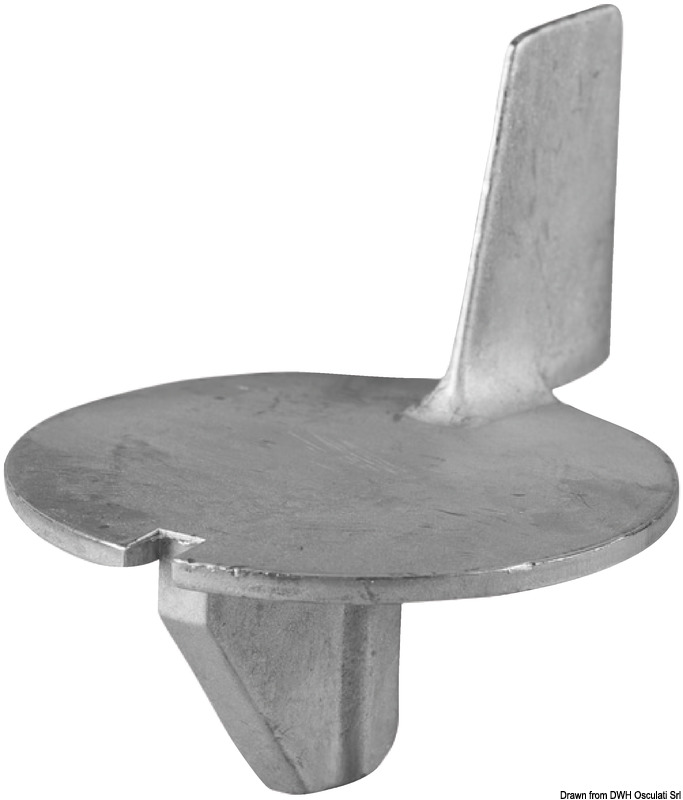 Anóda TECNOSEAL 9,9/25 HP  Anode 9.9/25 HP Variant: Anode 9,9/25 PS