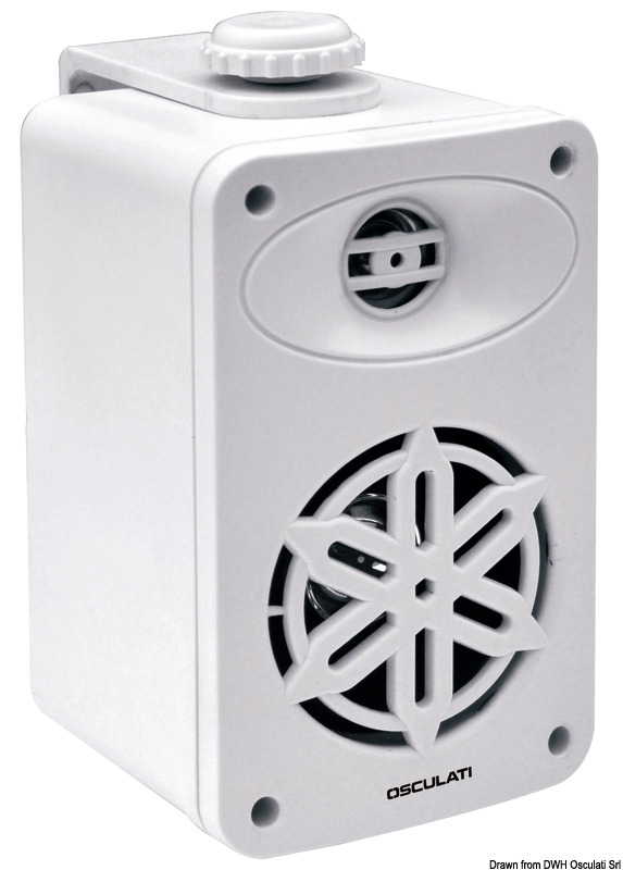 OSCULATI Pár 2-pásmových reproduktorov pre interiéry 3" - 2x80W - biele  Pairs of 2-way loudspeakers f.interiors 3" - 2x80W - white Variant: 2-pásmový…