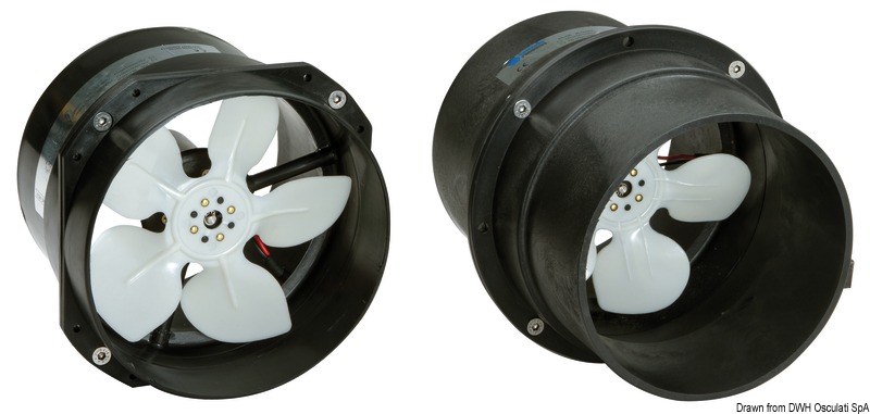 OSCULATI Axiálny ventilátor 12 V 7 A  Axial fan 12 V 7 A Variant: Axiallüfter 12 V 6 A