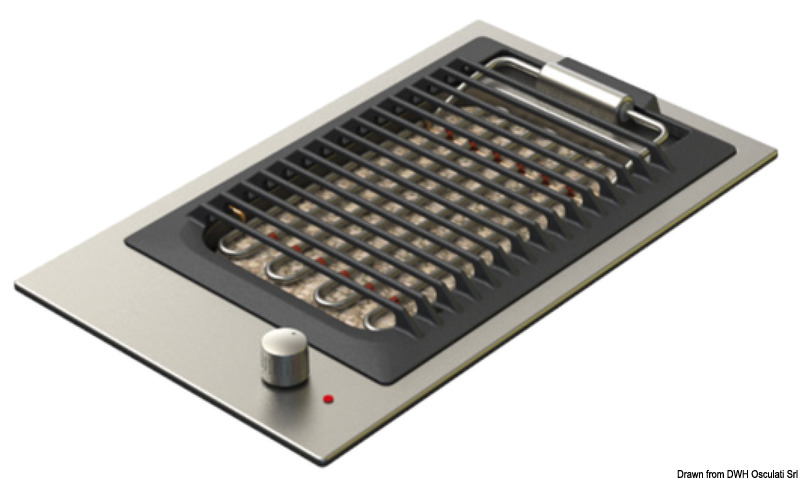 Elektrický gril SS 220 V 2400 W  SS electric barbecue 220 V 2400 W