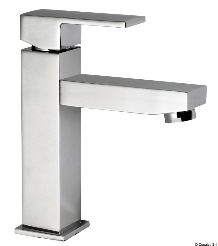 OSCULATI Štvorcová krátka batéria pre WC umývadlo  Square short mixer for toilet sink