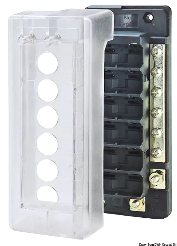 OSCULATI Skrinka s držiakom poistky ističa  Circuit breaker fuse holder box