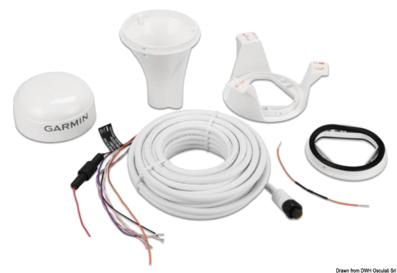 GARMIN GPS24 anténa HSV NMEA 0183 biela  GARMIN GPS24 antenna HSV NMEA 0183 white Variant: GARMIN GPS24 anténa NMEA 2000 biela