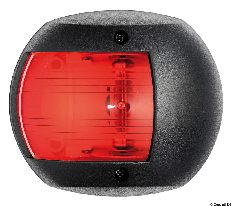 OSCULATI Classic 20 LED navigačné svetlo čierna príď  Classic 20 LED navigation light black bow Variant: Klasické 20 LED navigačné svetlo biela príď