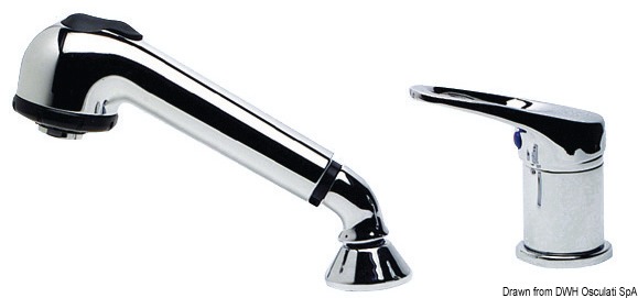 OSCULATI Olivia jednopáková batéria + odnímateľná sprcha  Olivia single-control mixer + removable shower