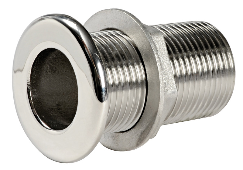 OSCULATI Thru trup AISI 316 zrkadlovo leštený 1"  Thru hull AISI 316 mirror polished 1" Variant: Borddurchlas AISI 316 hochglanzpoliert 1"