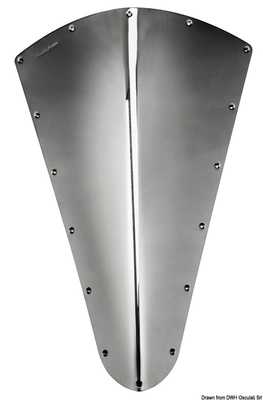 Príďový štít DOUGLAS MARINE 340x520 mm  DOUGLAS MARINE bow shield 340x520 mm Variant: Príďový štít DOUGLAS MARINE 340x520 mm