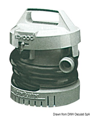 Ponorné kalové čerpadlo ATTWOOD napájané z batérie  Attwood submersible bilge pump battery-operated