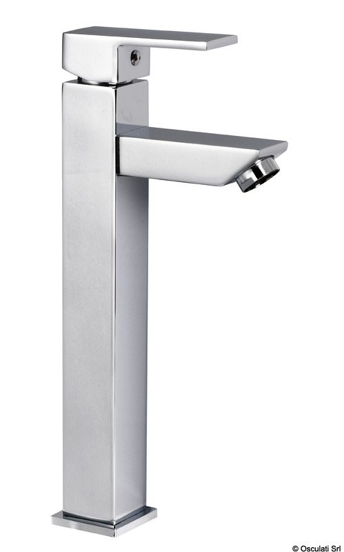 OSCULATI Štvorcová vysoká batéria pre WC umývadlo  Square high mixer for toilet sink
