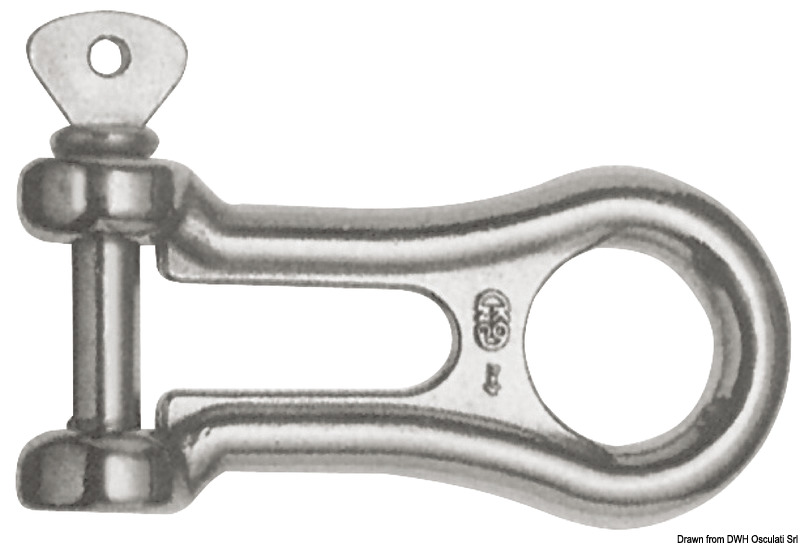 N/A Konektor uchopovača reťaze 6/8 mm  Chain gripper connector 6/8 mm Variant: Okov reťaze 6/8 mm