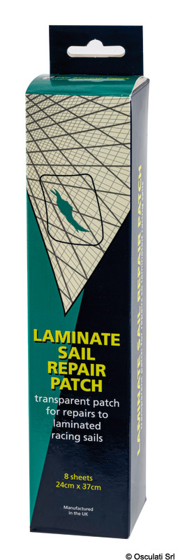 PSP MARINE TAPES Laminátová záplata na opravu plachiet cm 24 x 37  Laminate Sail Repair Patch cm 24 x 37