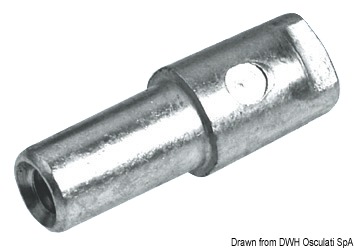 Anódový valec TECNOSEAL pre Yamaha 9.9/300 HP  Anode cylinder for Yamaha 9.9/300 HP