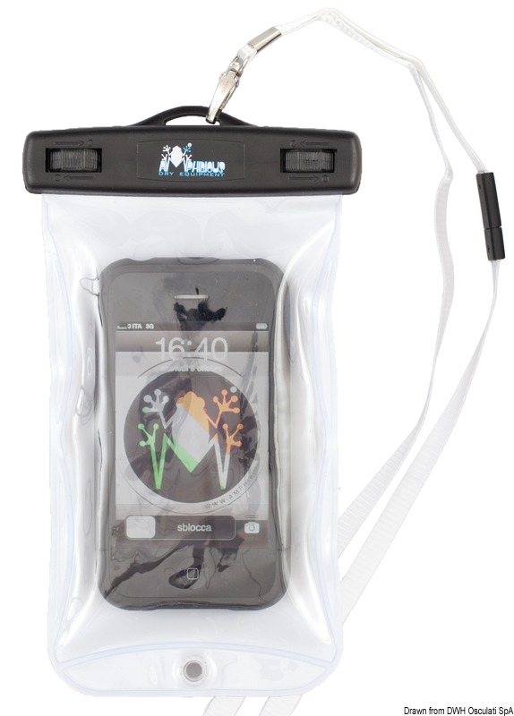 Biely držiak na mobil AMPHIBIOUS  AMPHIBIOUS white mobile holder Variant: Rádiová kolíska AMPHIBIOUS, biela