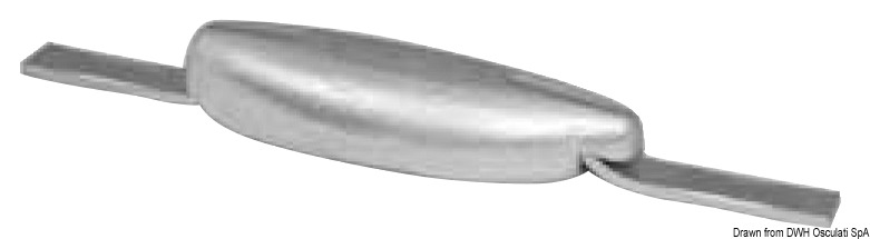 TECNOSEAL Zváracia anóda 500 g  Welding anode 500 g Variant: Hliníková anóda na zváranie 390 g
