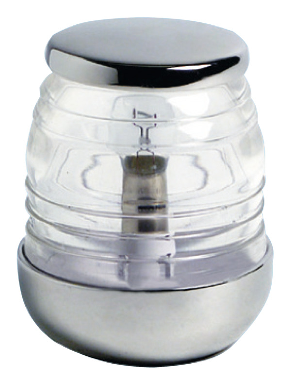 OSCULATI 360° stožiarové svetlo so základňou AISI 316 85 mm 12 V  360° mast head light w/AISI 316 base 85 mm 12 V Variant: 360° horné svetlo AISI 316…