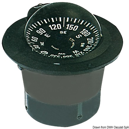 Kompas RIVIERA BU3 4"  RIVIERA BU3 compass 4" Variant: RIVIERA Kompas 4" BU3