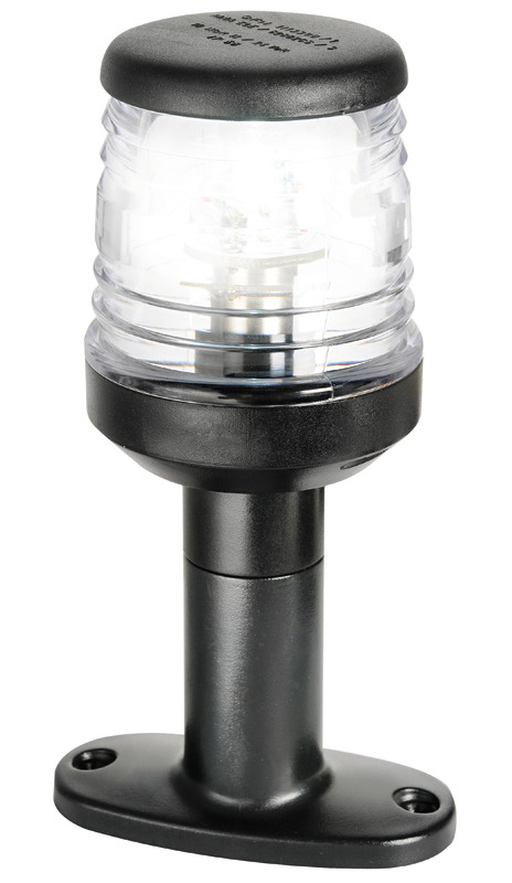 OSCULATI Classic 360° stožiarová hlava viedla svetlo čierna základňa  Classic 360° mast head led light black base Variant: Klasická 360° LED horná…