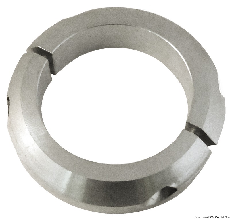TECNOSEAL Obojková anóda f. Max/Prop Ø 60 90x204 mm  Collar anode f. Max/Prop Ø 60 90x204 mm