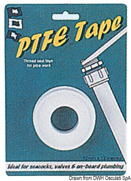 PSP MARINE TAPES Teflónová páska na hydraulické spoje  Teflon tape for hydraulic connections