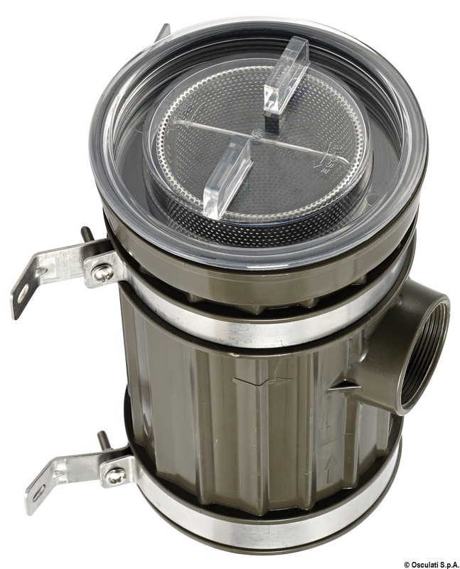 OSCULATI PLUS Aquanet filter chladiacej vody 1" 1/2  PLUS Aquanet cooling water strainer 1" 1/2 Variant: PLUS Aquanet 1" 1/2" chladiaci vodný filter