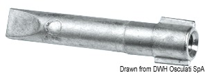 Anódový valec TECNOSEAL pre Yamaha 40/200 HP  Anode cylinder for Yamaha 40/200 HP