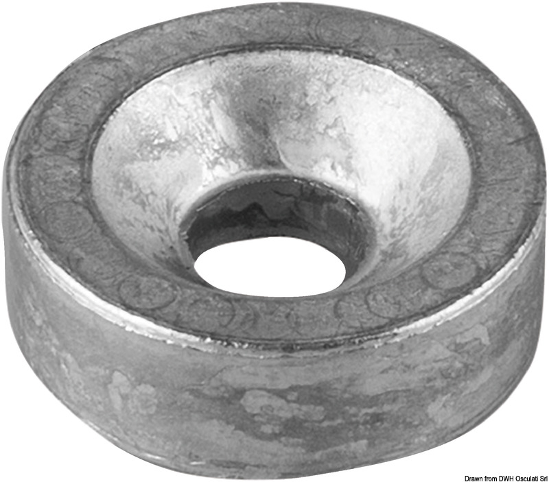 TECNOSEAL Hliníková anóda Tohatsu 7/140 HP  Aluminium anode Tohatsu 7/140 HP Variant: Zinková okrúhla anóda pre prívesný vozík Suzuki 4/300 hp