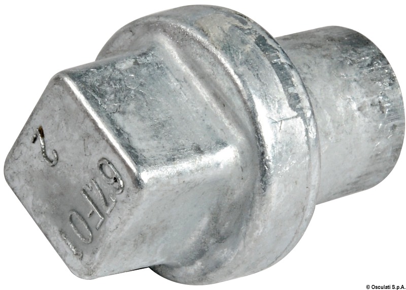 TECNOSEAL Zinkový anódový valec pre Yamaha 80/300 HP  Zinc anode cylinder for Yamaha 80/300 HP Variant: Zinková anóda valca pre Yamaha 80/300 hp