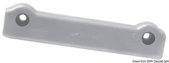 TECNOSEAL Hliníková tyčová anóda Volvo Penta  Aluminium rod anode Volvo Penta Variant: Hliníková tyčová anóda pre Volvo Penta