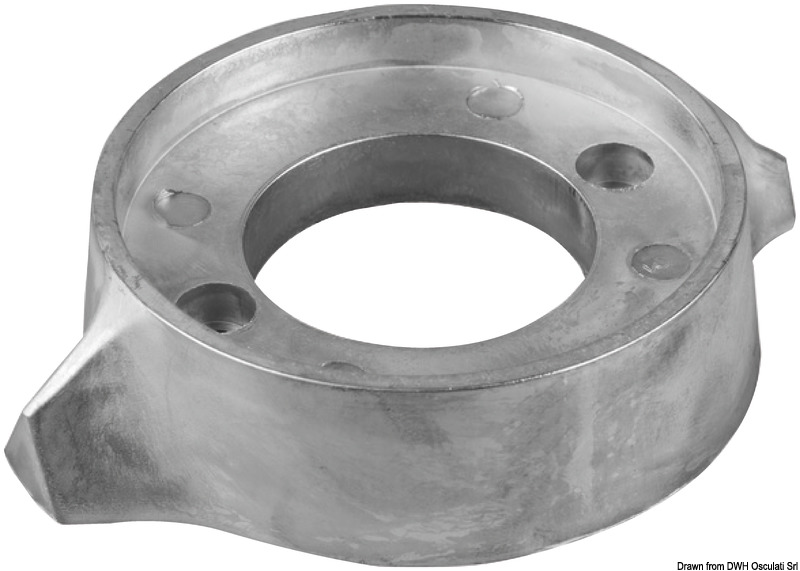TECNOSEAL Zinková anóda Volvo 280/290  Zinc collar anode Volvo 280/290 Variant: Obojková anóda z horčíka Volvo 280/290