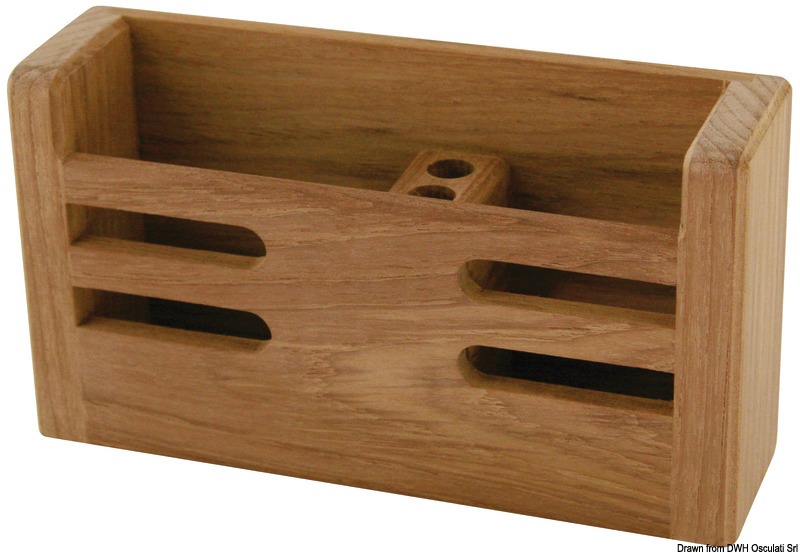 ARC Viacúčelový kontajner z teakového dreva 180x100x50 mm  Multipurpose teak container 180x100x50 mm