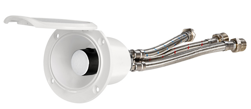 Palubná sprcha OSCULATI Nuvola s batériou  Nuvola deck shower with mixer
