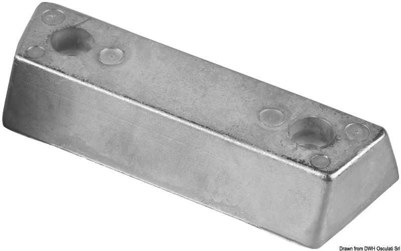TECNOSEAL Základná zinková anóda Duo Prop 852835-8  Base zinc anode Duo Prop 852835-8 Variant: Hliníková nožná anóda Duo Prop 852835-8