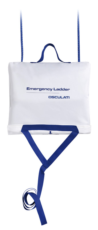 OSCULATI Núdzový rebrík 94 cm  Emergency ladder 94 cm Variant: Záchranný rebrík 94 cm