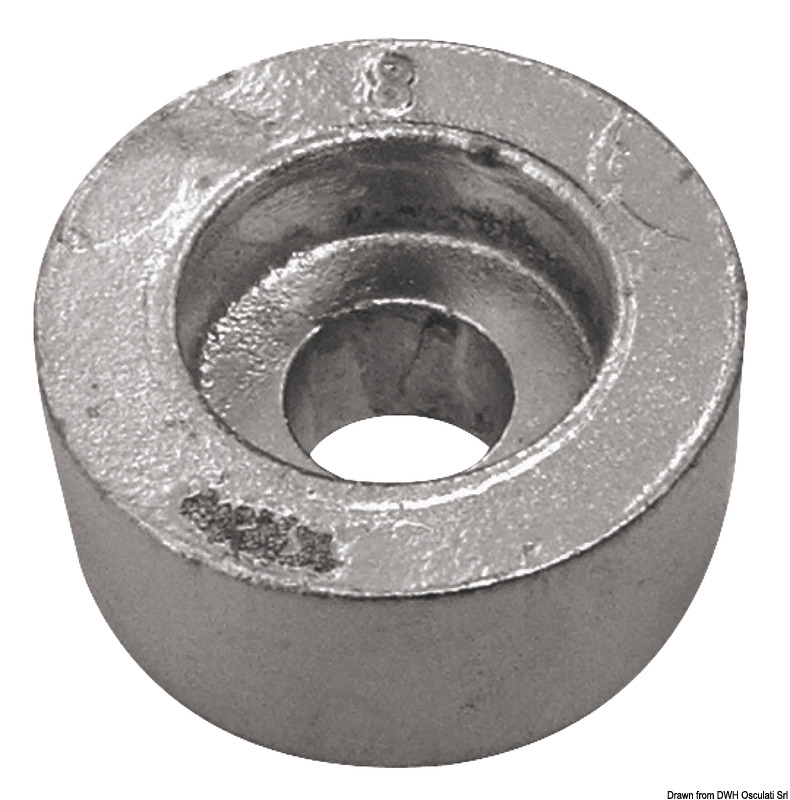 TECNOSEAL Zinková krúžková anóda pre prívesný motor Suzuki 4/300 HP  Zinc ring anode for Suzuki 4/300 HP outboard Variant: Zinková krúžková anóda pre…