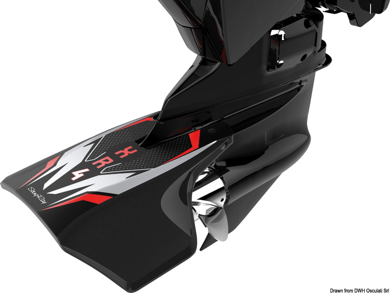STING RAY STING RAY Hydrofoil SR-XR4-1 Senior black  STING RAY Hydrofoil SR-XR4-1 Senior black Variant: STING RAY Hydrofoil SR-XR4-3 Senior sivý