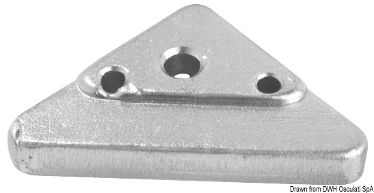 Zinková anóda TECNOSEAL DPX leg  DPX leg zinc anode Variant: Hliníková nožná anóda DPX