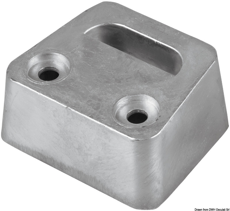 TECNOSEAL Hliníková anóda na nohe OMC Cobra DuoProp  Aluminium leg anode OMC Cobra DuoProp Variant: Hliníková nožná anóda OMC Cobra DuoProp