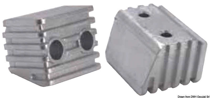 TECNOSEAL Hliníková anóda na nohe Volvo DPX  Aluminium leg anode Volvo DPX Variant: Hliníková nožná anóda Volvo DPX